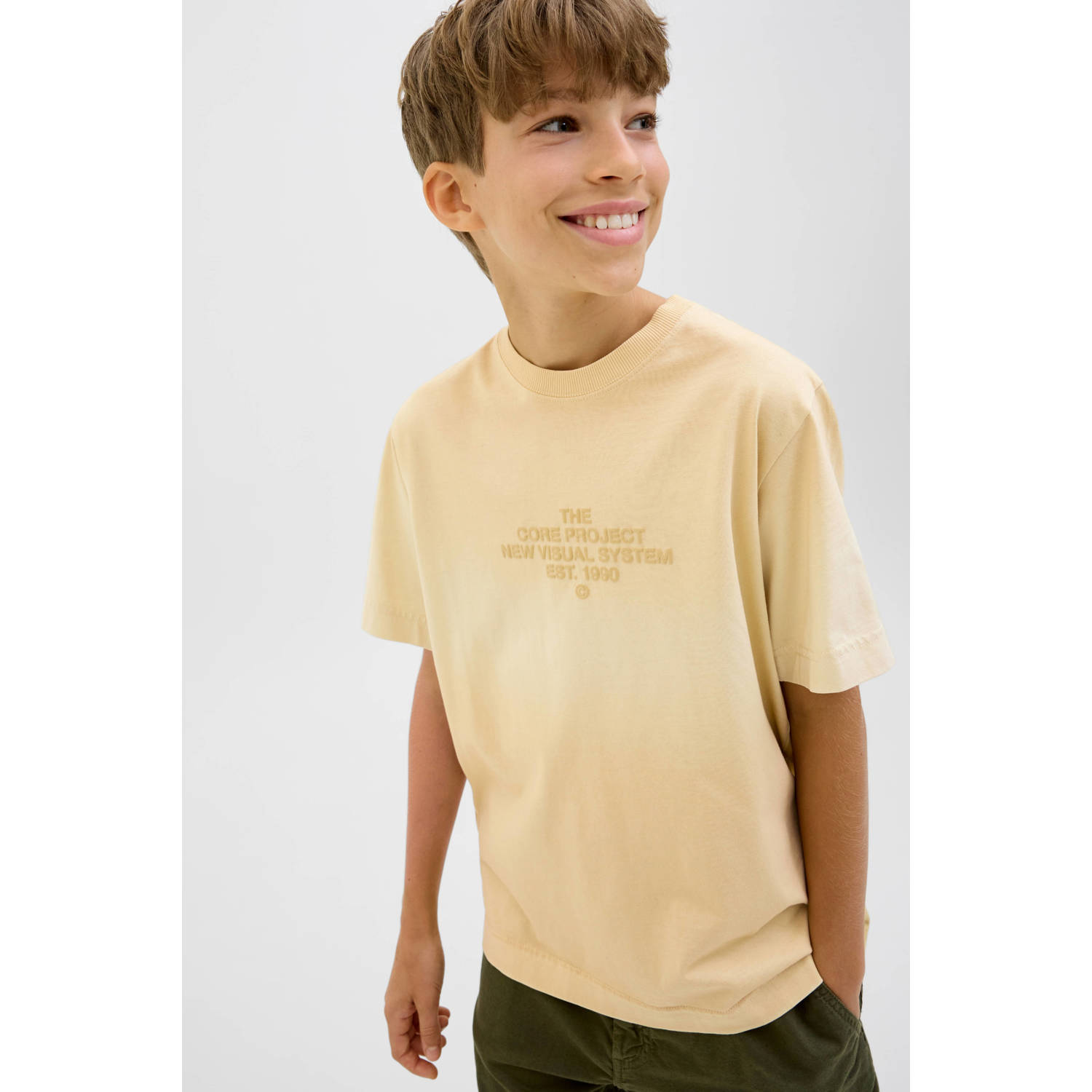 JACK & JONES JUNIOR T-shirt beige