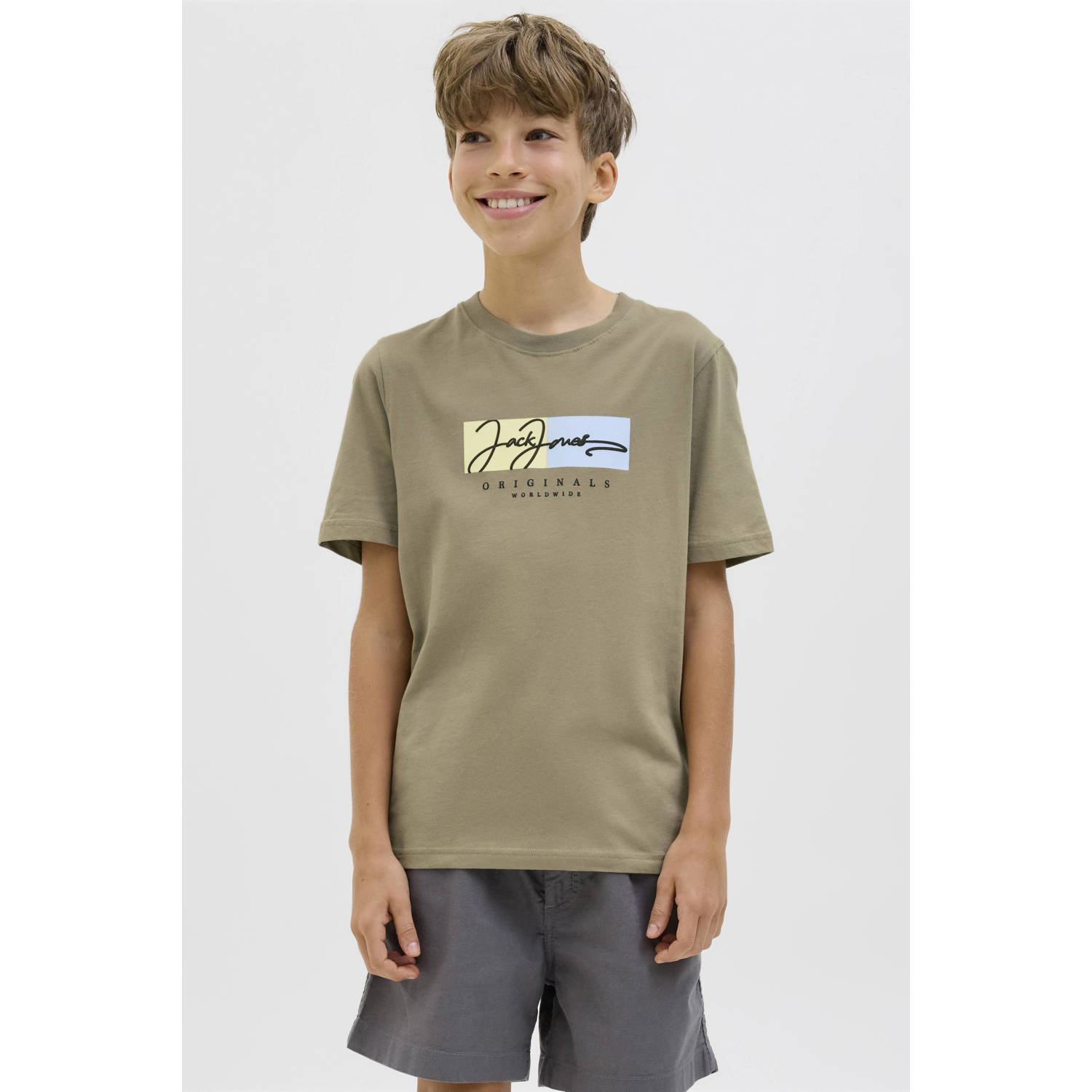 JACK & JONES JUNIOR T-shirt groen