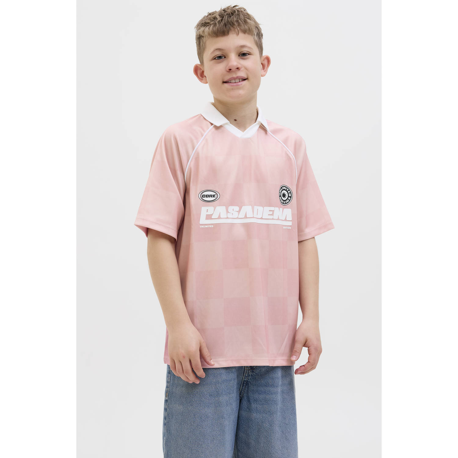 JACK & JONES JUNIOR T-shirt lichtroze