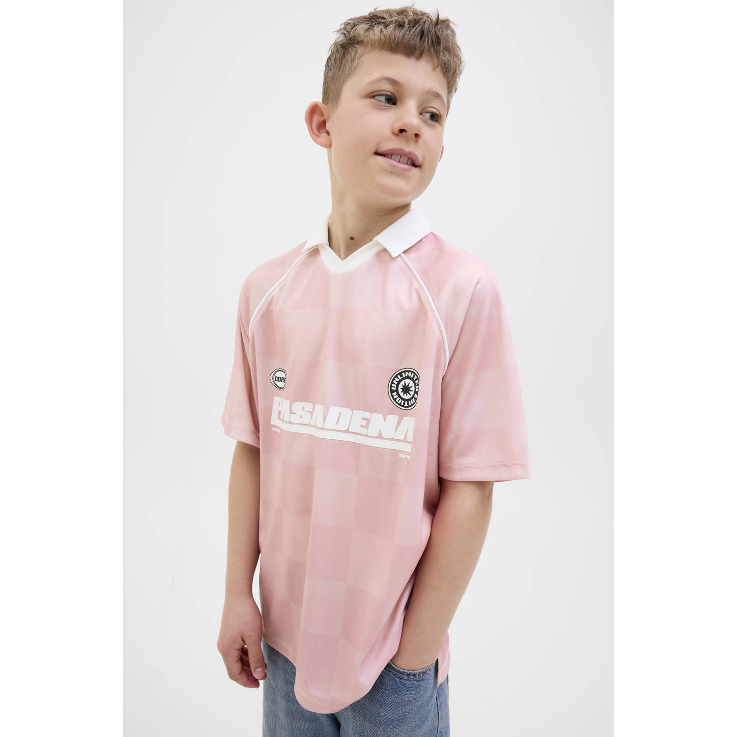 JACK & JONES JUNIOR T-shirt lichtroze