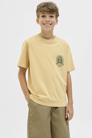 T-shirt lichtbruin