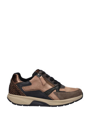 Rolling Soft suède sneakers beige/bruin