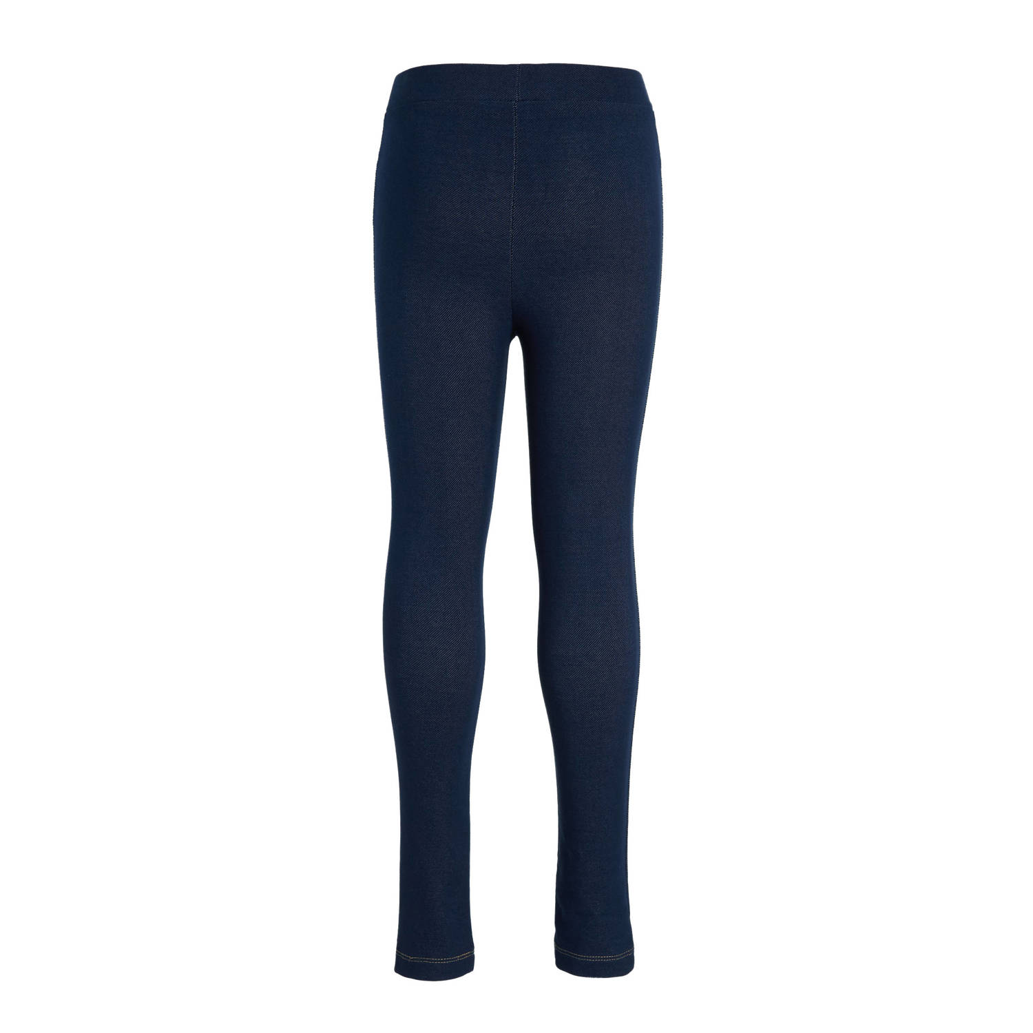 anytime denim look legging donkerblauw