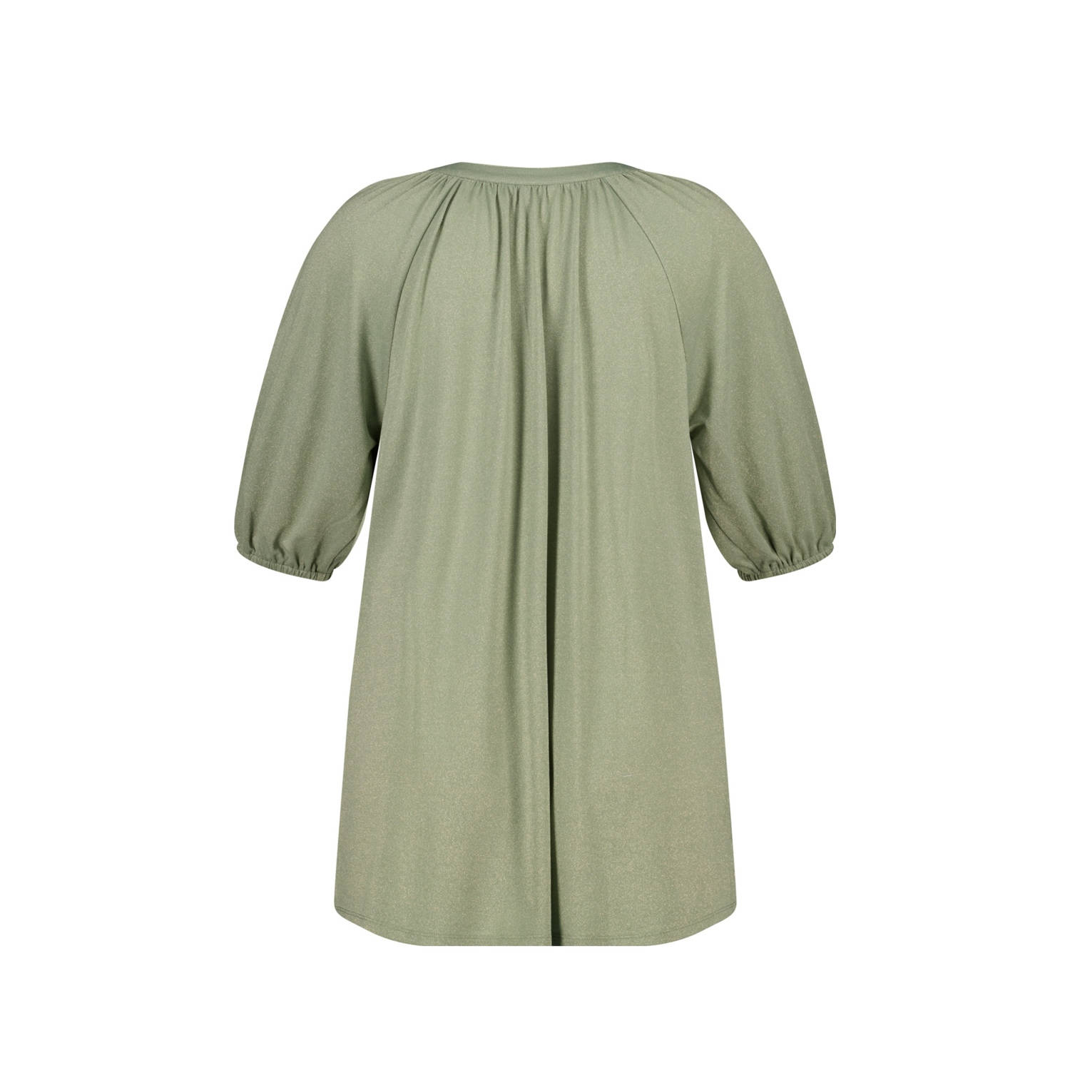 MS Mode top groen met lurex