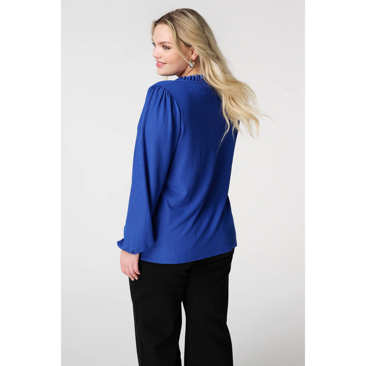 MS Mode top blauw