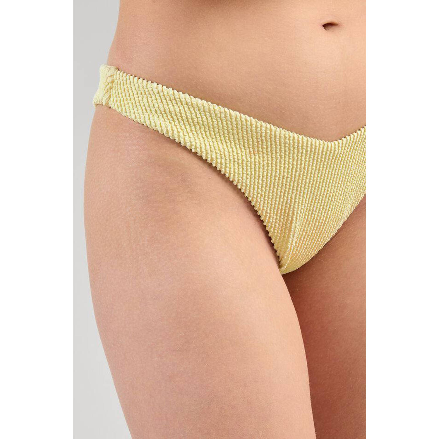 America Today brazilian bikinibroekje Angel met textuur geel