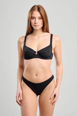 high leg bikinibroekje Amicia zwart