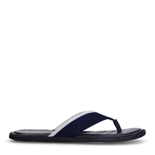 Manfield teenslippers blauw