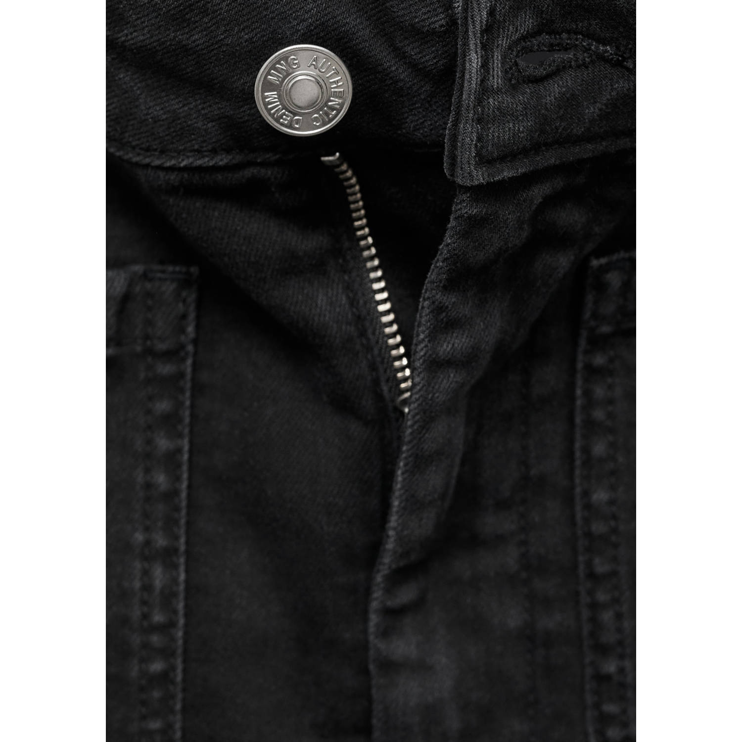 MANGO TEEN spijkerrok black denim