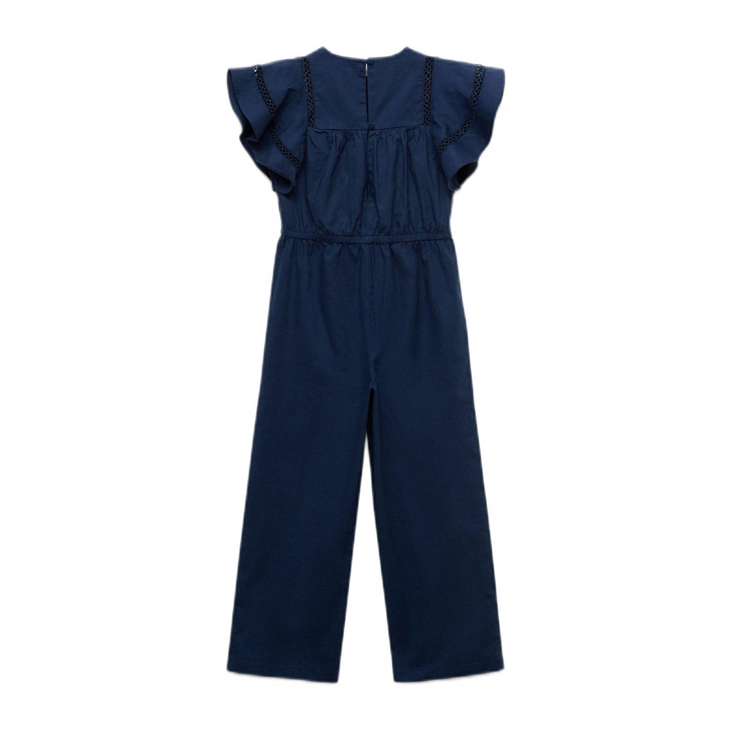 Mango Kids jumpsuit donkerblauw