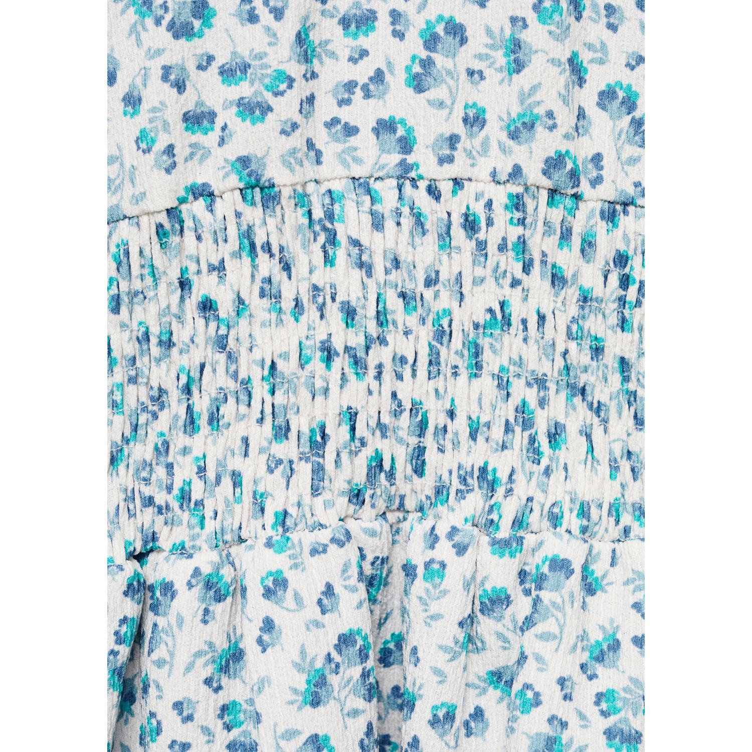 Mango Kids korte jurk wit