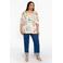 YOEK off shoulder top beige