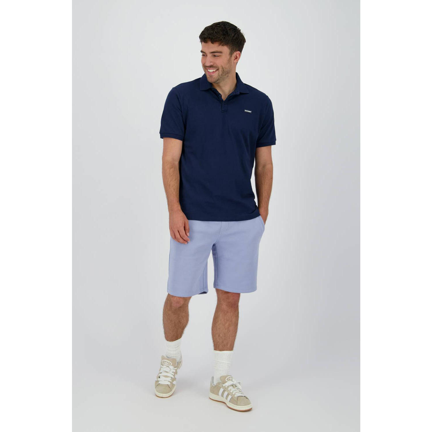 Raizzed regular sweatshort blauw