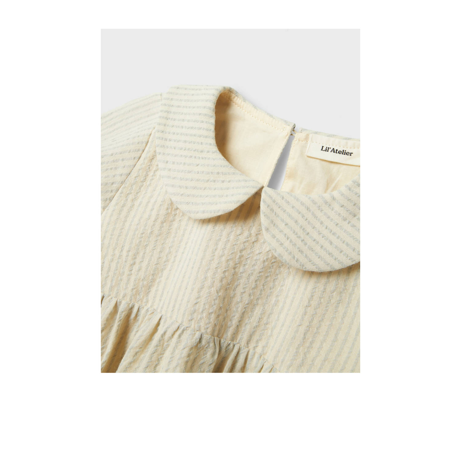 LIL' ATELIER MINI korte jurk ecru