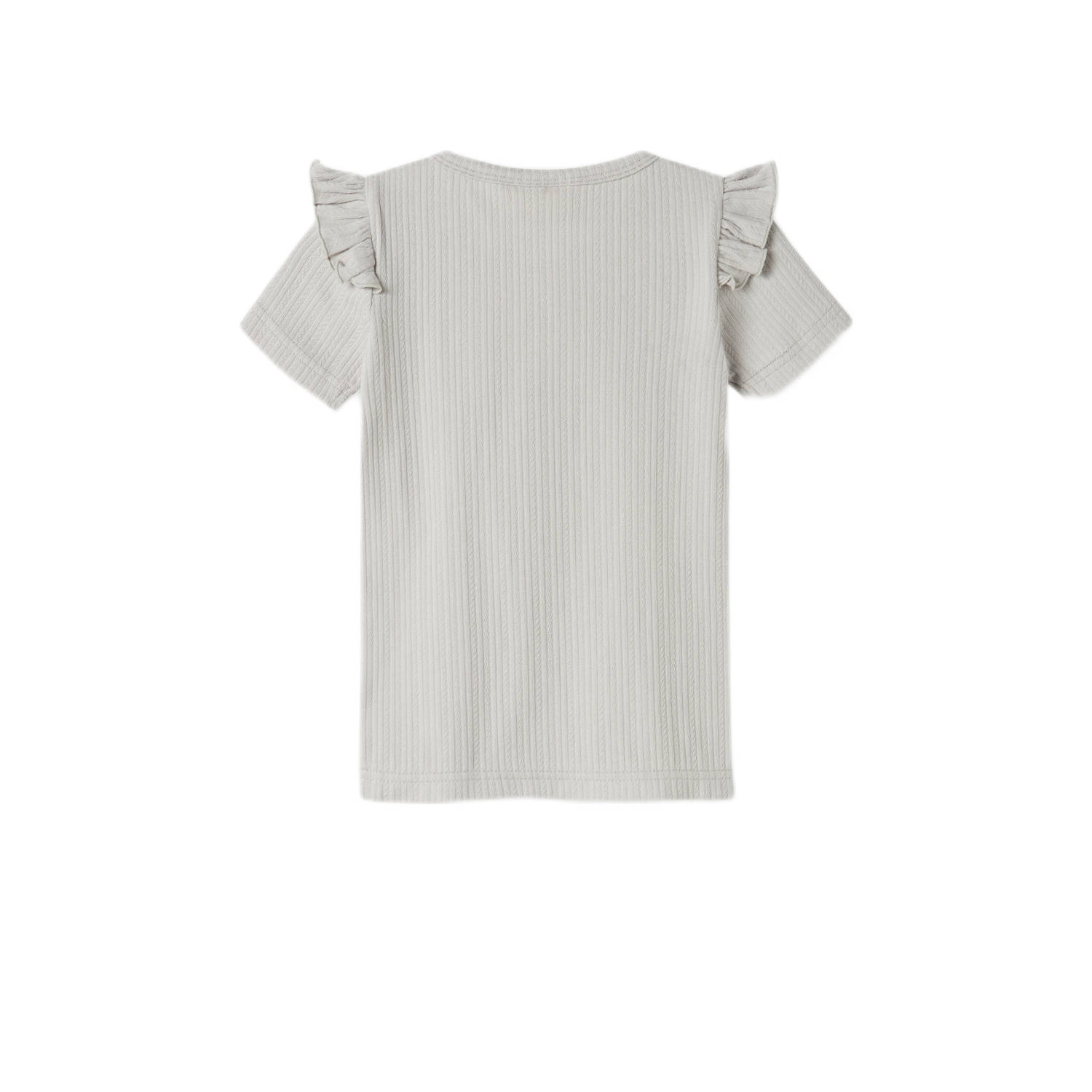 LIL' ATELIER MINI T-shirt lichtgrijs