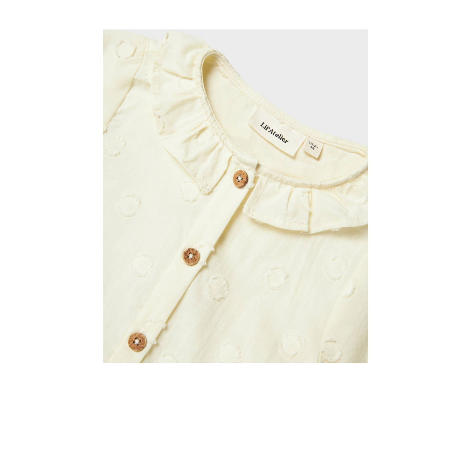 LIL' ATELIER MINI blouse ecru