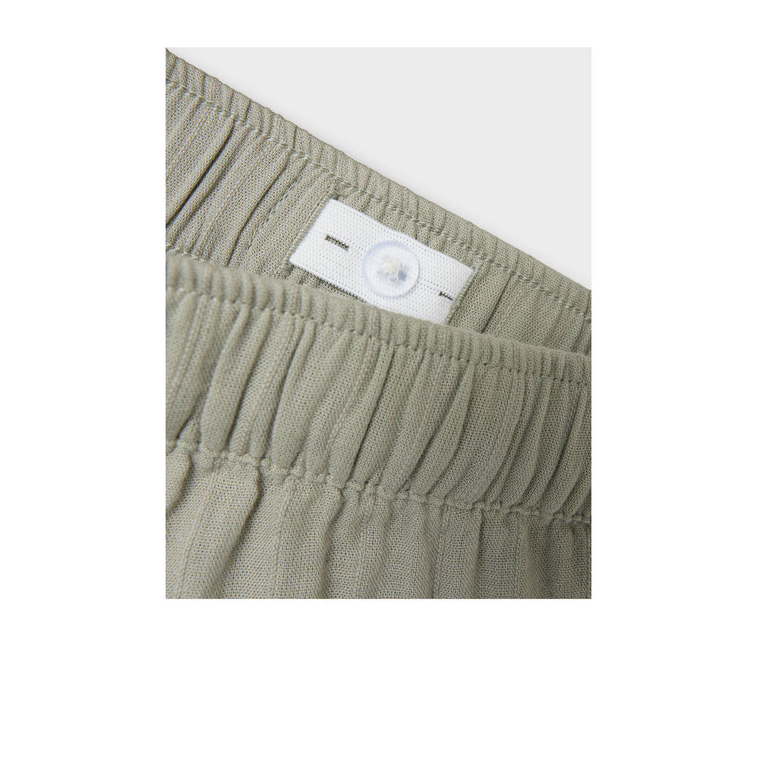 LIL' ATELIER MINI casual short lichtgroen