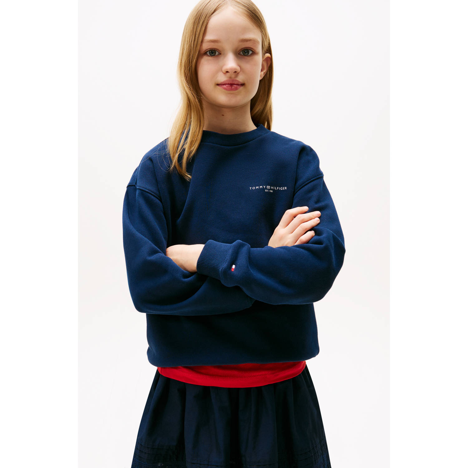 Tommy Hilfiger sweater donkerblauw