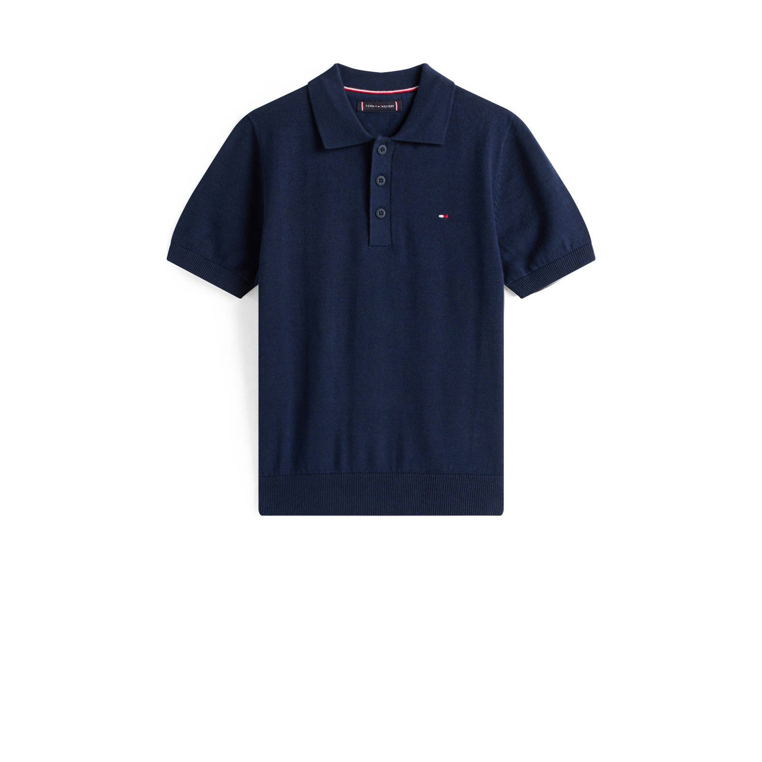Tommy Hilfiger polo donkerblauw