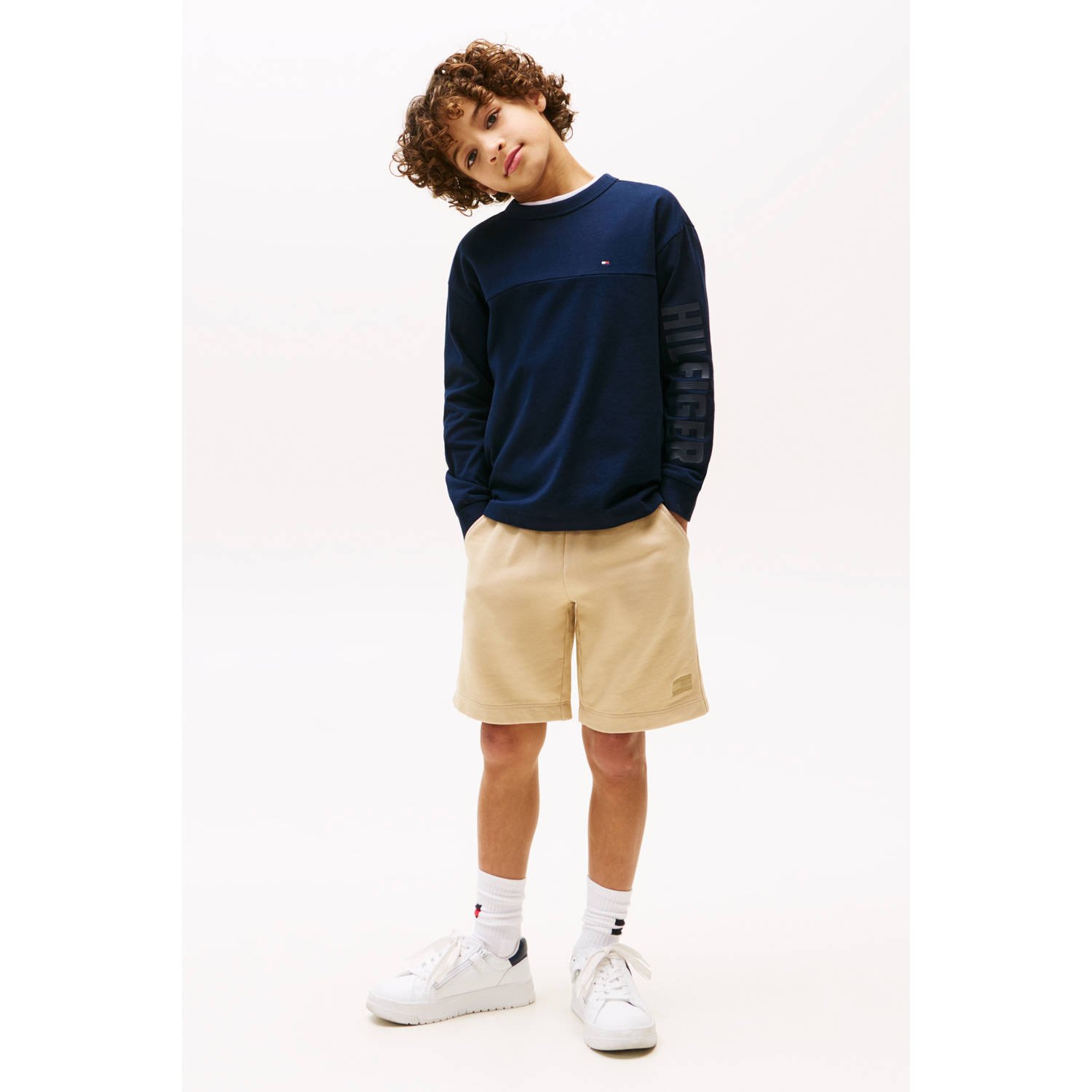 Tommy Hilfiger longsleeve donkerblauw