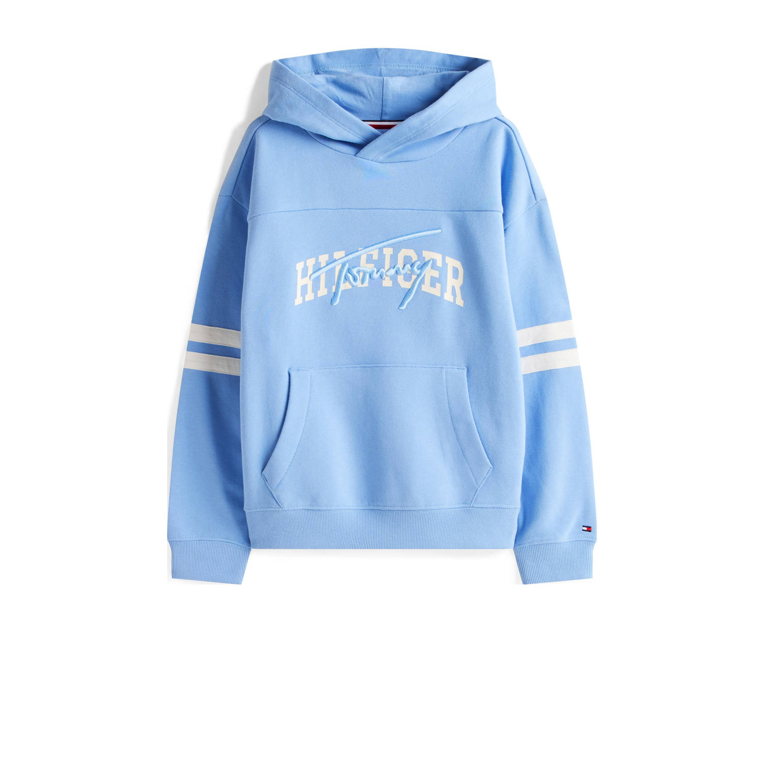 Tommy Hilfiger hoodie lichtblauw