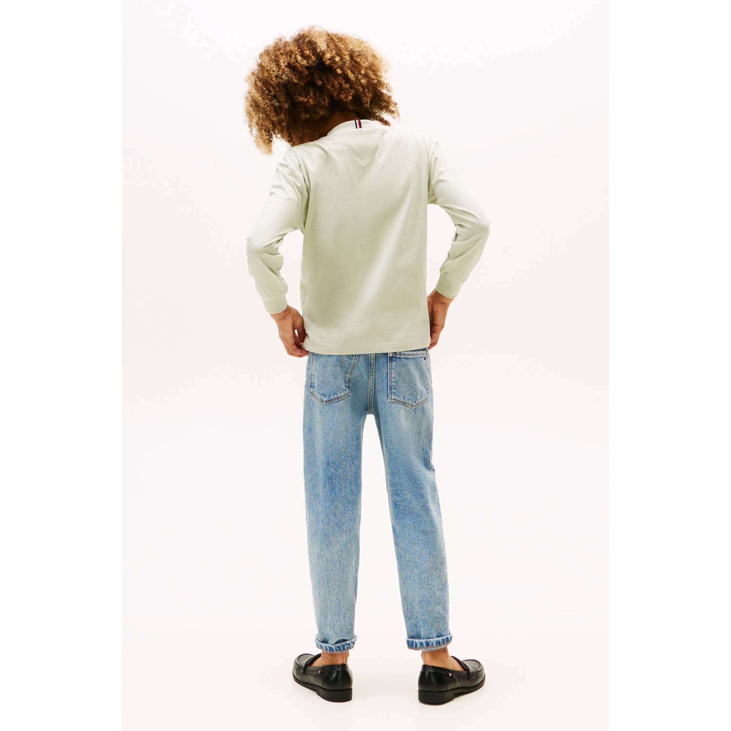 Tommy Hilfiger longsleeve lichtgroen