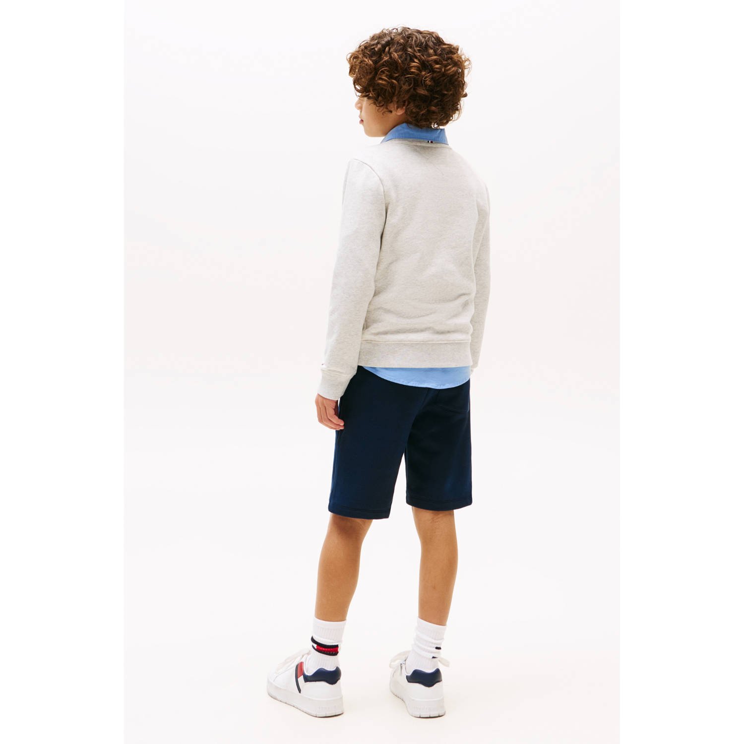 Tommy Hilfiger sweater grijs melange