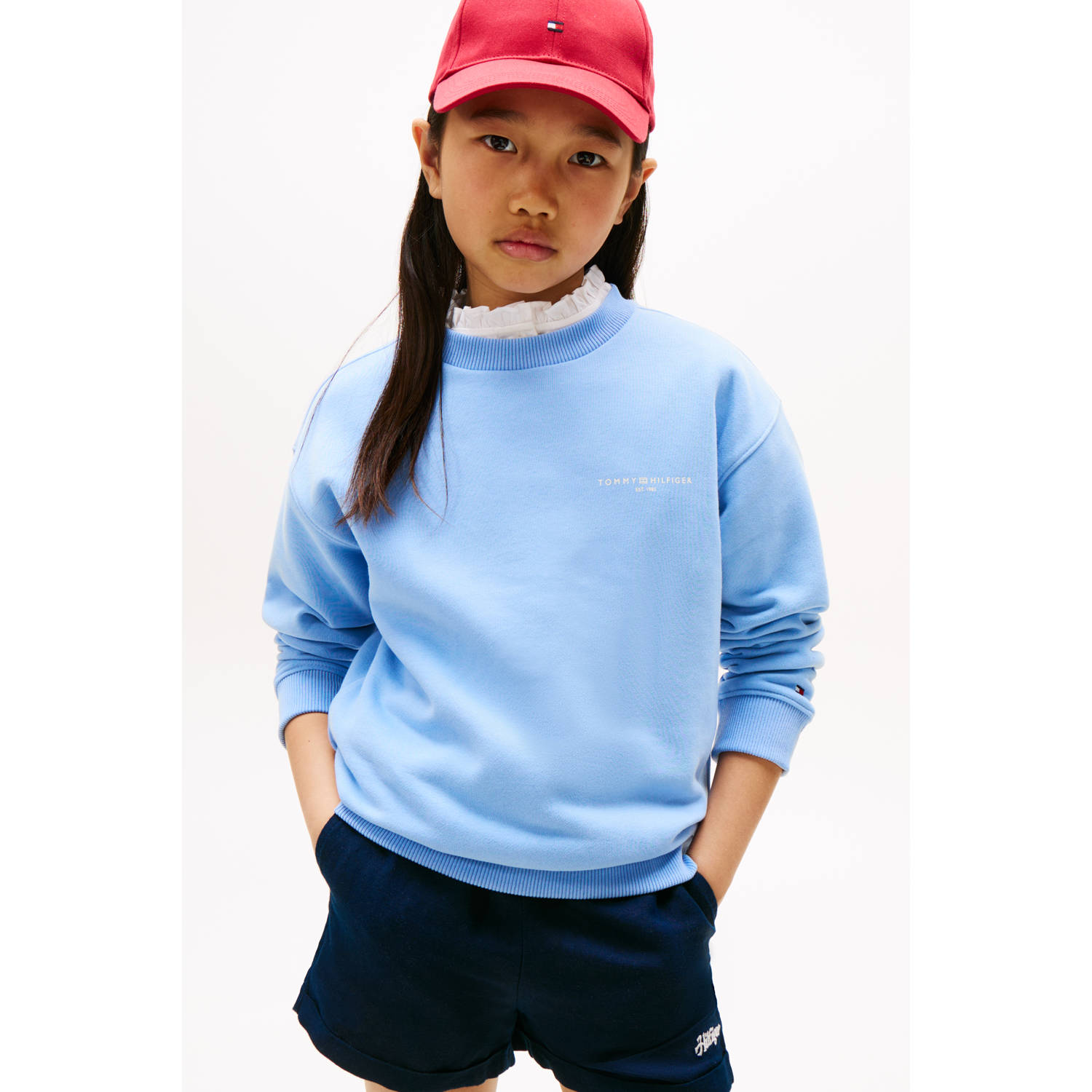 Tommy Hilfiger sweater lichtblauw