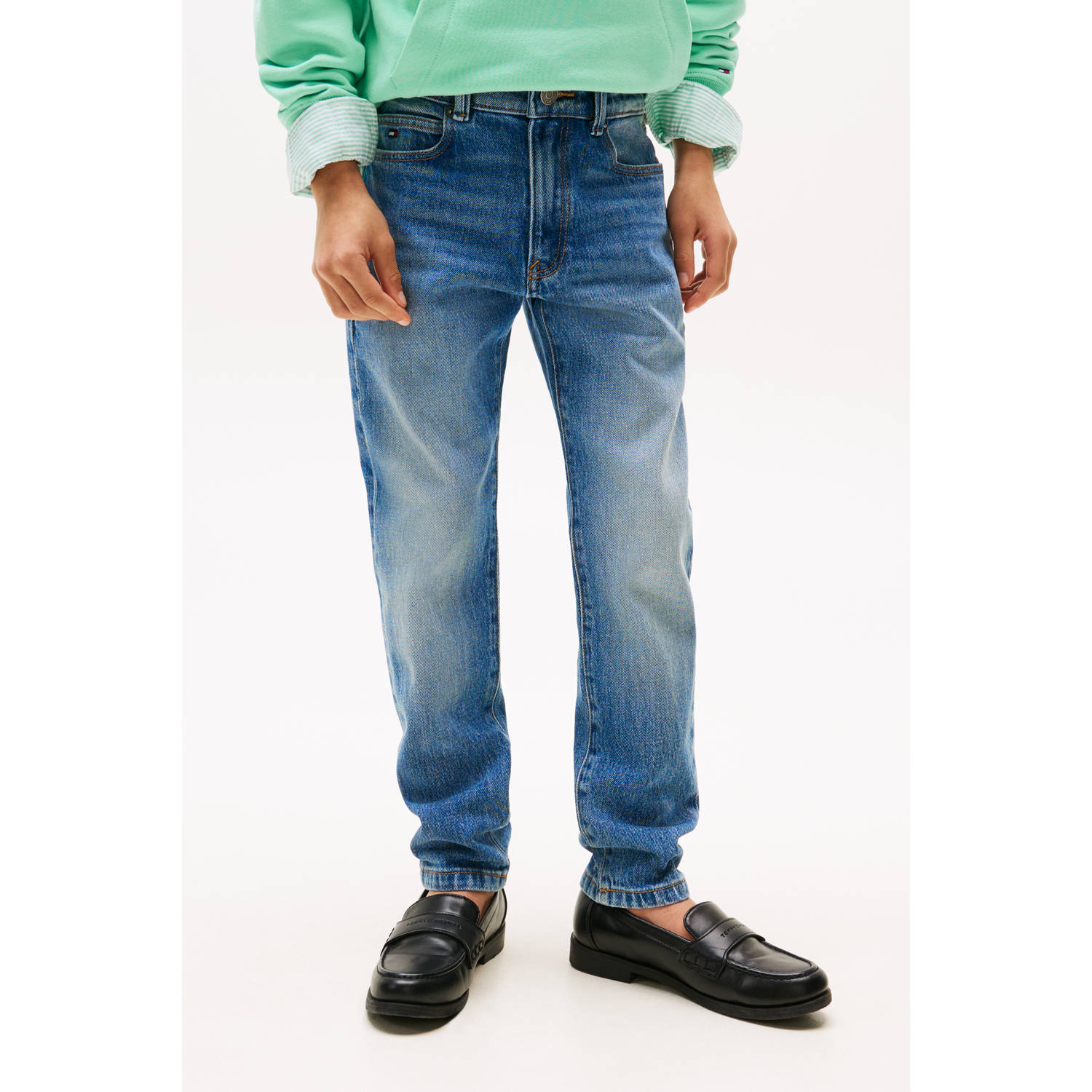 Tommy Hilfiger waist regular fit jeans medium blue denim