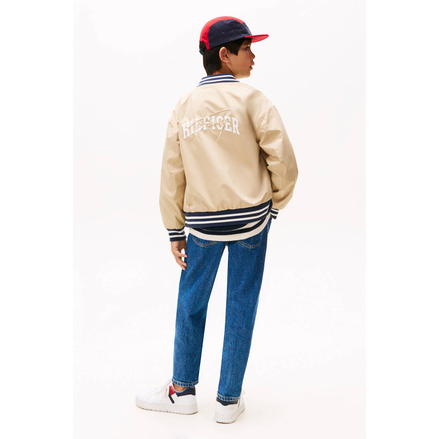 Tommy Hilfiger bomberjack herfst beige