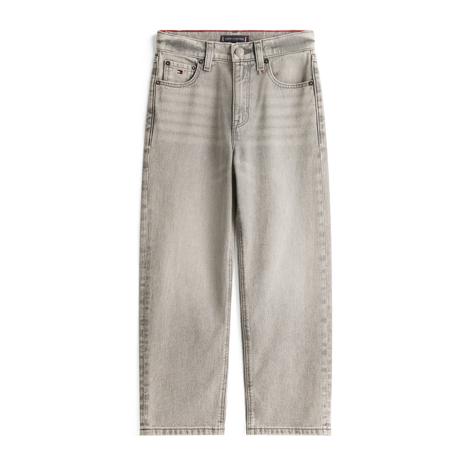 Tommy Hilfiger waist loose fit jeans grey denim