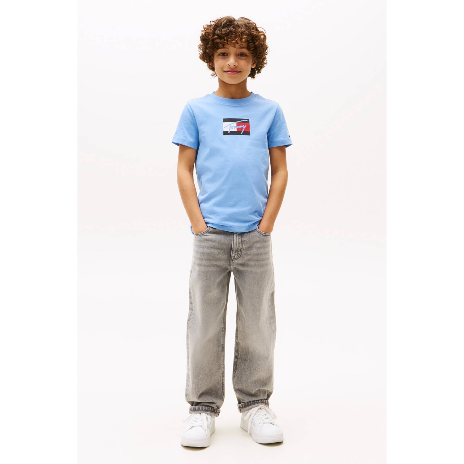 Tommy Hilfiger T-shirt lichtblauw