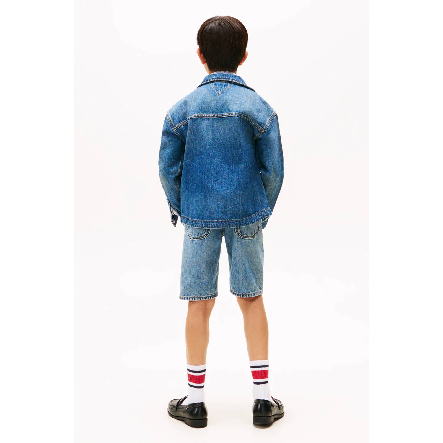 Tommy Hilfiger spijkerjas medium blue denim