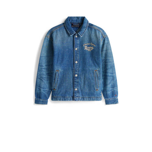 Tommy Hilfiger spijkerjas medium blue denim afbeelding