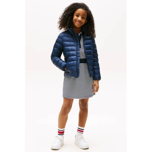 Tommy Hilfiger gewatteerde jas blauw afbeelding