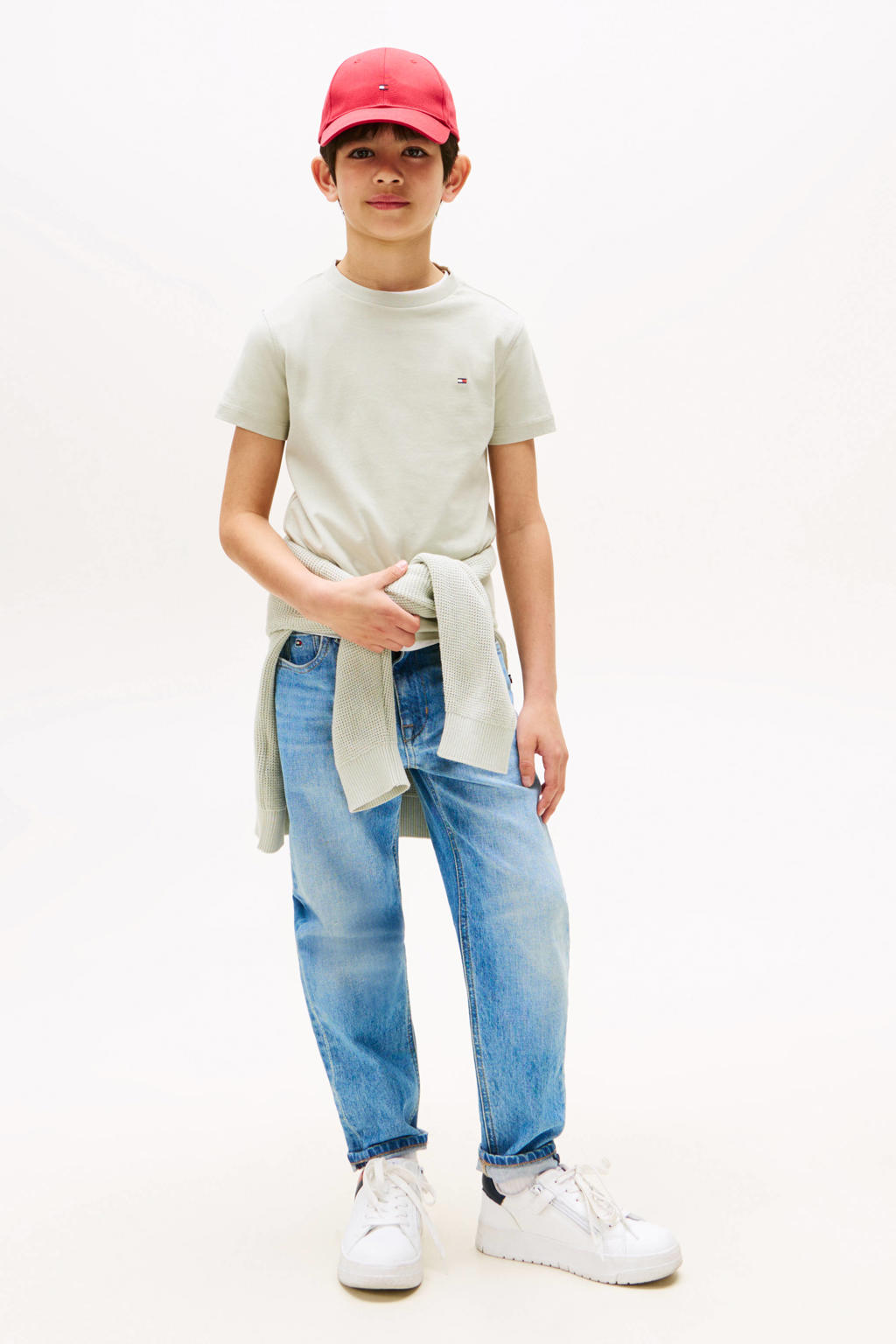 Tommy Hilfiger T-shirt lichtgroen