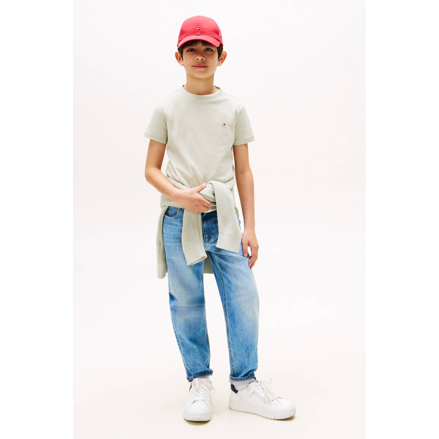 Tommy Hilfiger T-shirt lichtgroen