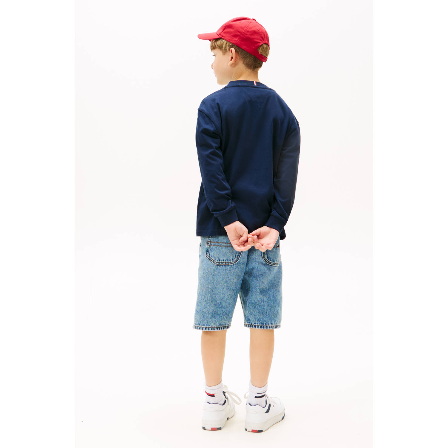 Tommy Hilfiger longsleeve donkerblauw
