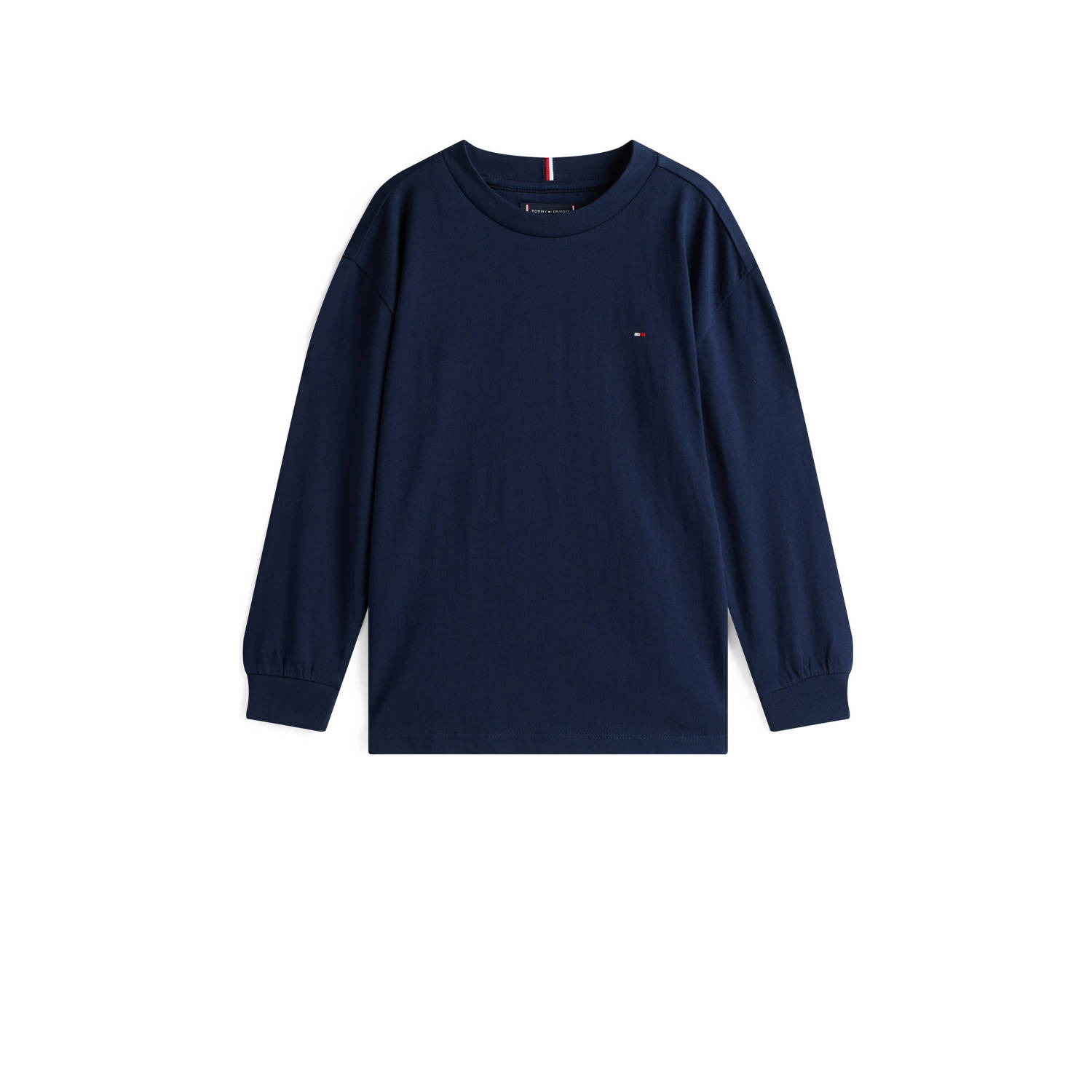Tommy Hilfiger Shirt met lange mouwen ESSENTIAL T-SHIRT LS voor kinderen tot 16 jaar merklogo