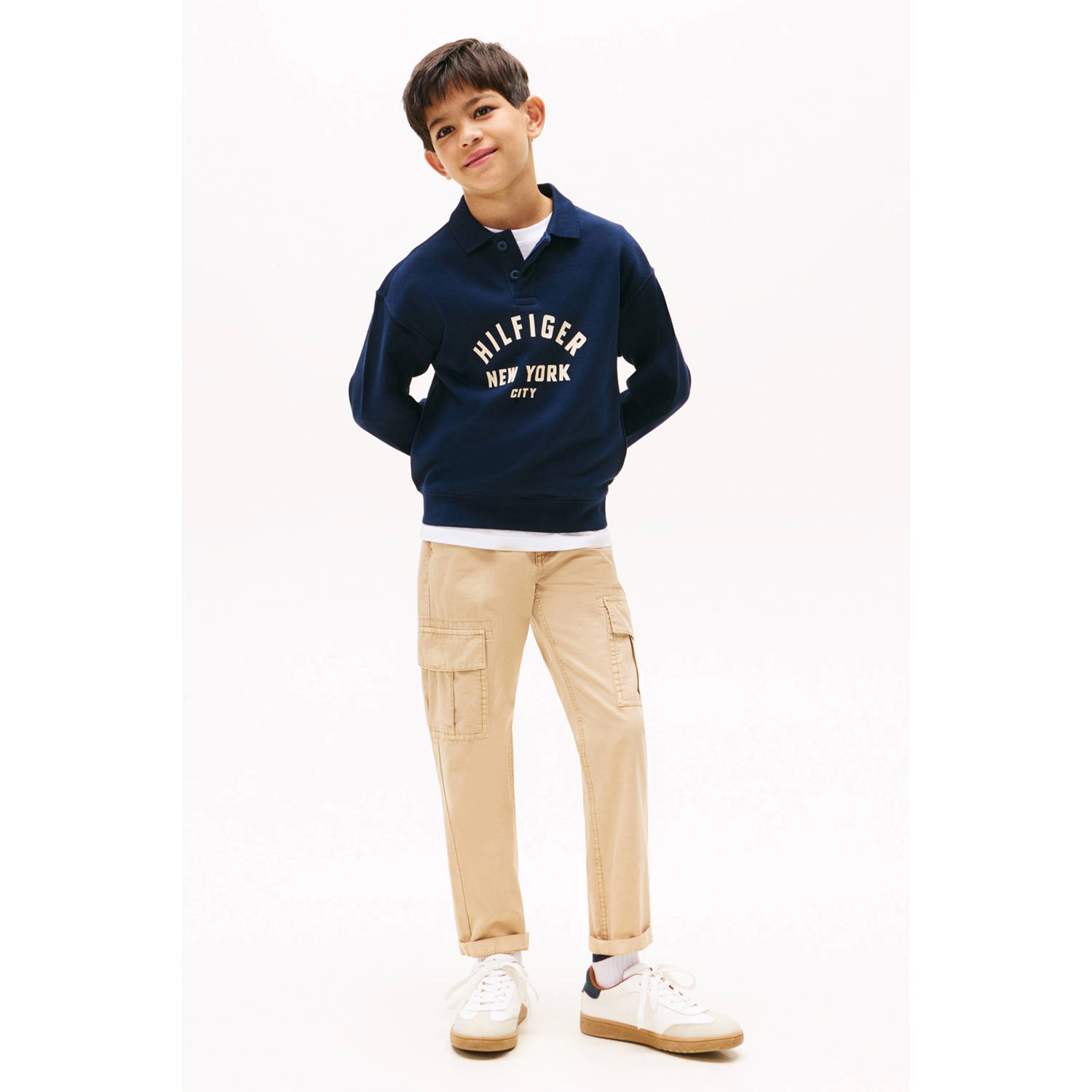 Tommy Hilfiger sweater donkerblauw
