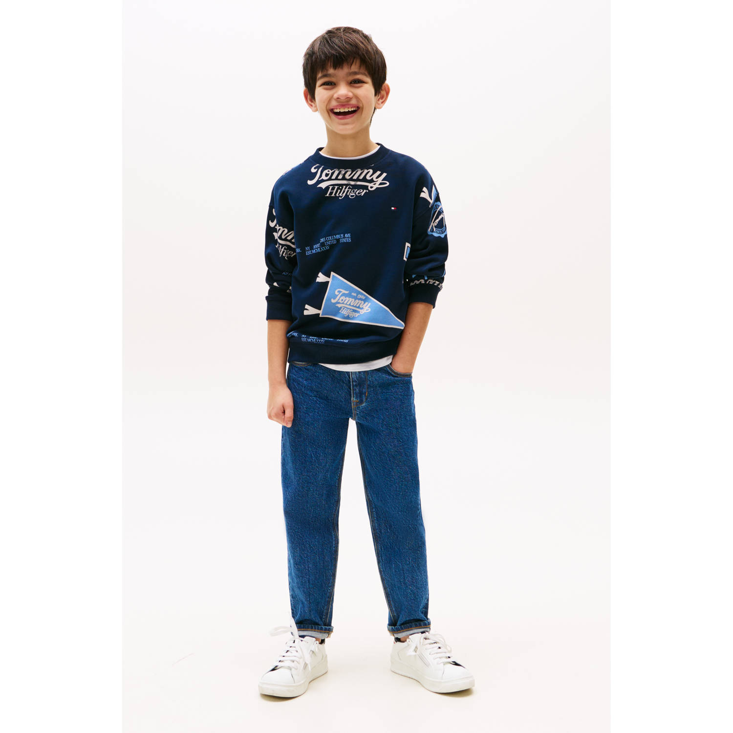 Tommy Hilfiger sweater donkerblauw