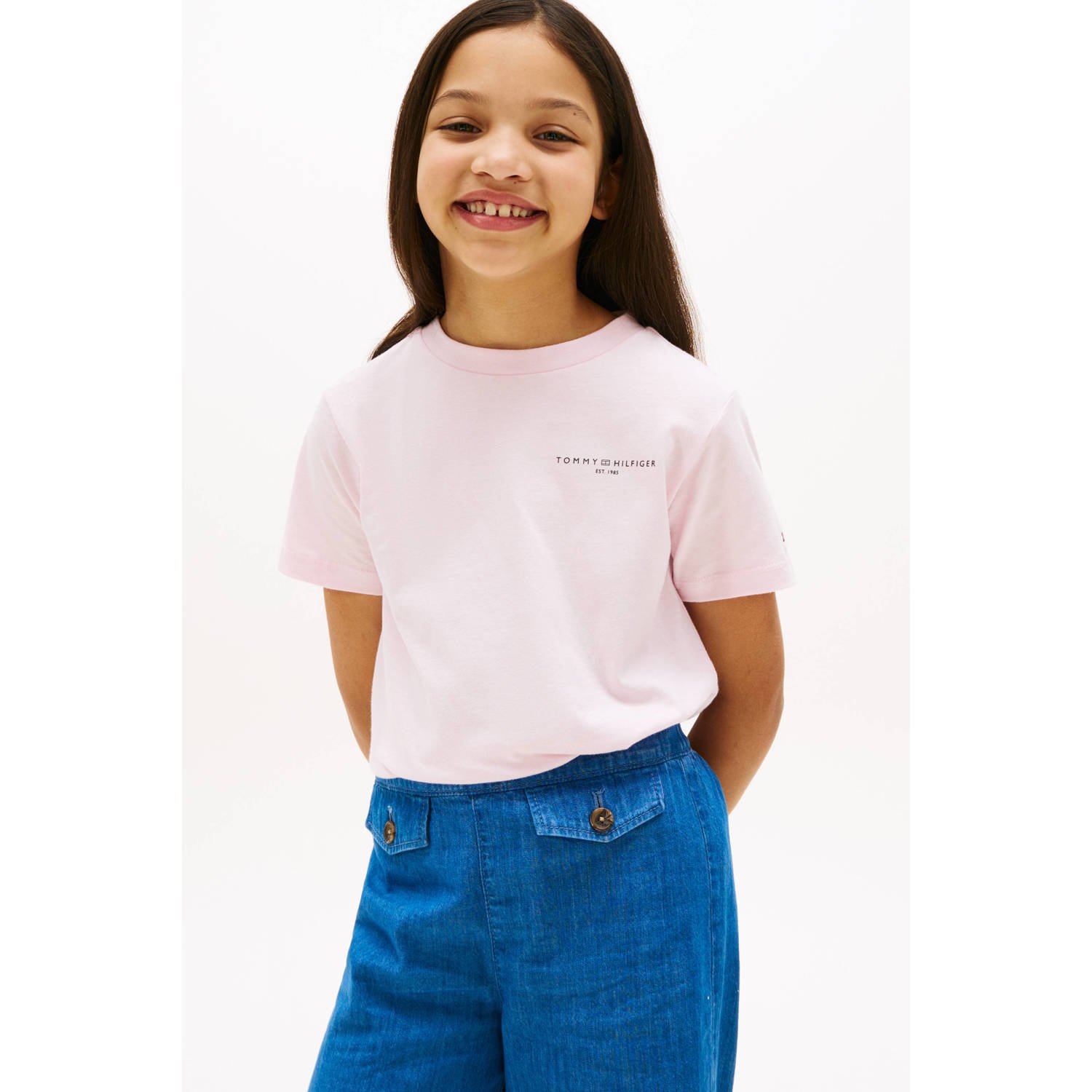 Tommy Hilfiger Teens T-shirt met labelprint