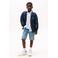 Tommy Hilfiger gewatteerde jas donkerblauw