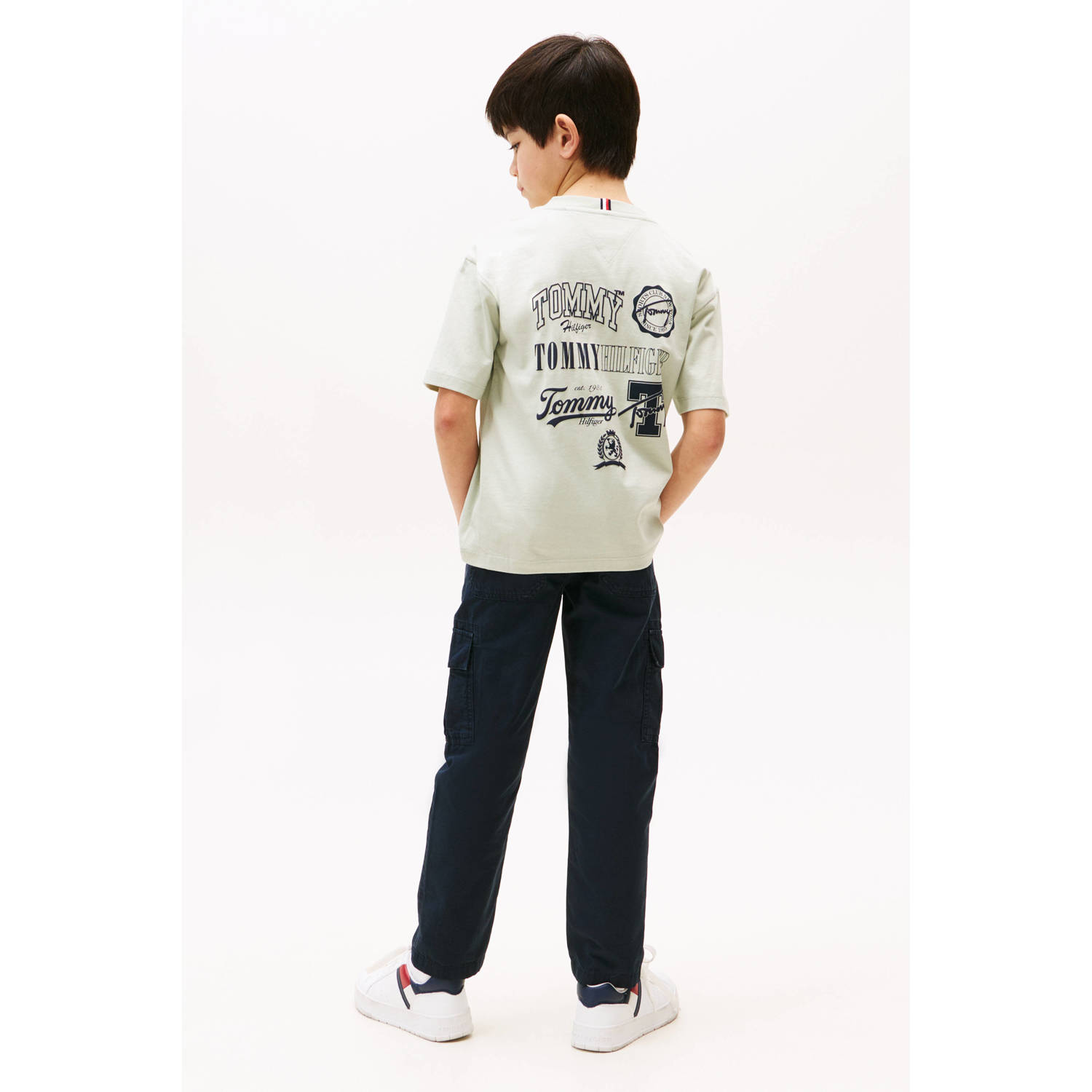 Tommy Hilfiger T-shirt lichtgroen