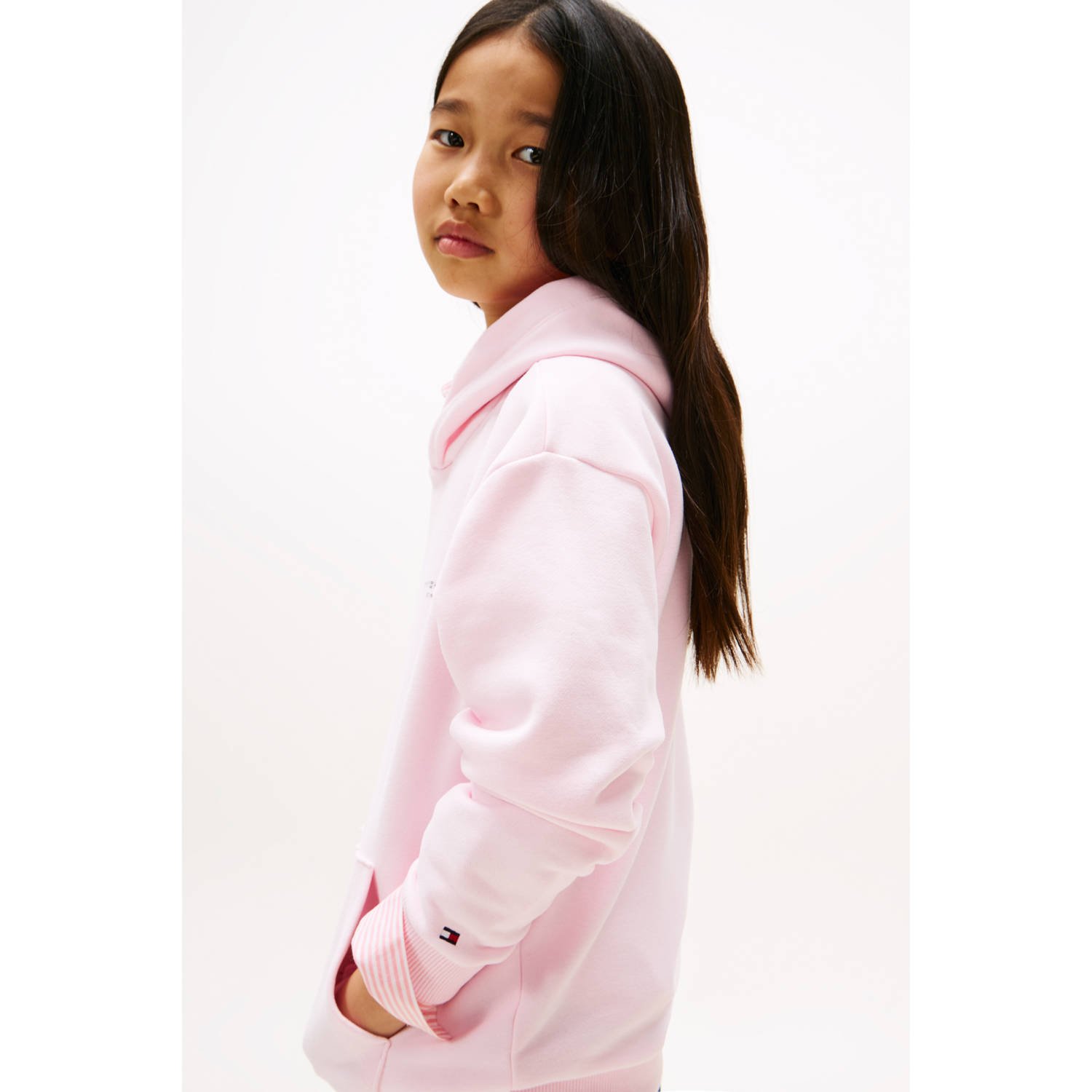 Tommy Hilfiger Teens Hoodie met labeldetails