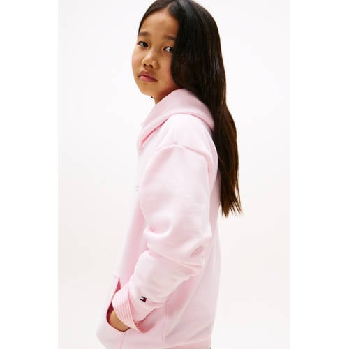 Tommy Hilfiger hoodie lichtroze afbeelding