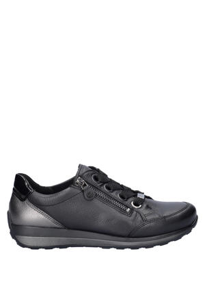 Osaka HighSoft leren sneakers zwart