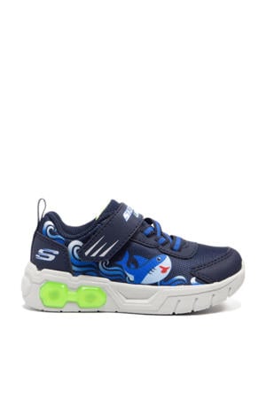 Flinn 2.0 sneakers met lichtjes blauw