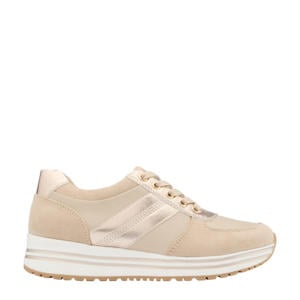 sneakers beige/goud
