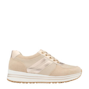 sneakers beige/goud